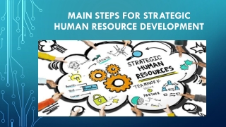 Strategic Human Resource Management Plan for the Workplace