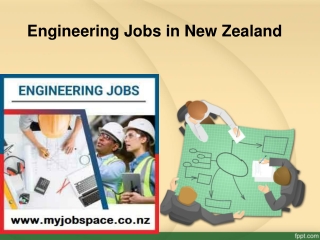 Engineering jobs in New Zealand