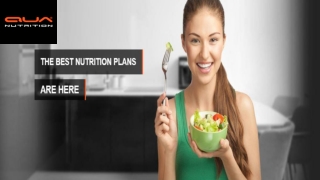 Nutrition for Man and Women