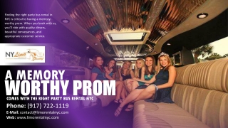 A Memory Worthy Prom Comes with the Right Limo Rental NYC
