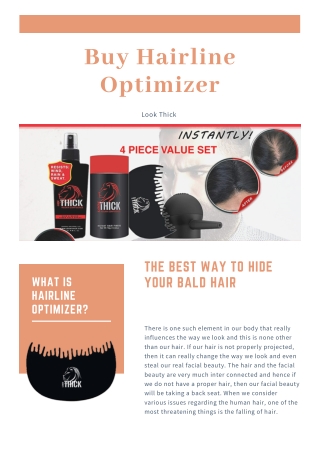 Buy hairline optimizer at Look Thick