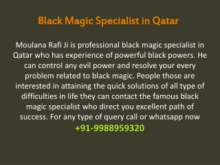 91-9988959320 Black magic specialist in Saudi Arabia