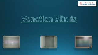Venetian Blinds Manufacturers Singapore