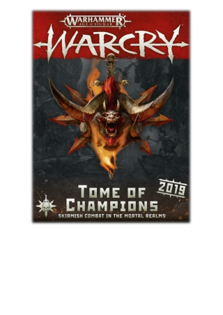 [PDF] Warcry: Tome Of Champions By Games Workshop Free Download