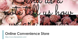 Online Convenience Store