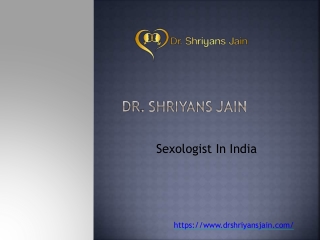 Sexologist In India