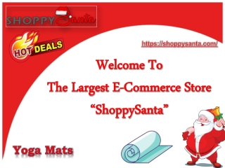 Buy Yoga Mats Online at ShoppySanta