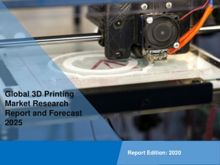 3D Printing Market Size, Share And Analysis | Industry Report, 2020 - 2025