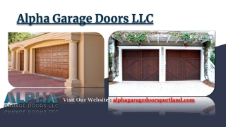 Portland Garage Door Repair