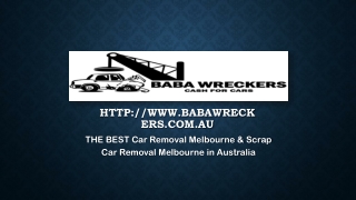 Car Removal Melbourne