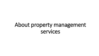 About property management services