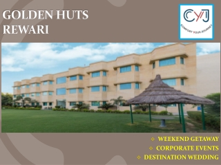 Golden Huts Resort Rewari | Weekend Getaway In Rewari