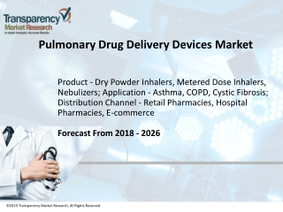 Pulmonary Drug Delivery Devices Market: Status and Forecast, by Players, Types and Applications