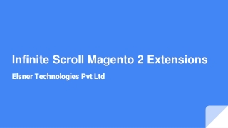 Infinite Scroll Magento 2 Extensions