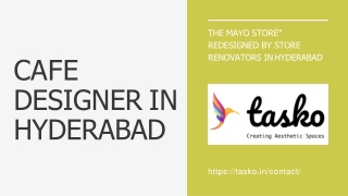 Cafe Designer in Hyderabad | Tasko