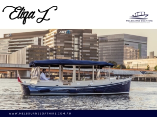 Eliza J Vessel | Melbourne Boat Hire