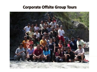 Corporate Offsite Tours in India