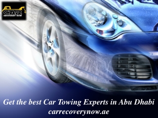 Get the best Car Towing Experts in Abu Dhabi |carrecoverynow.ae