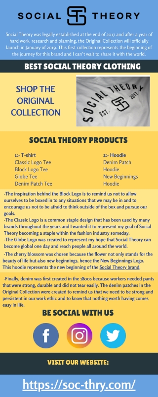 Best Social Theory Clothing - Social Theory