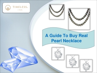 A Guide To Buy Real Pearl Necklace