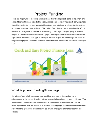 Project Funding