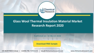 Global Glass Wool Thermal Insulation Material Market Research Report 2020