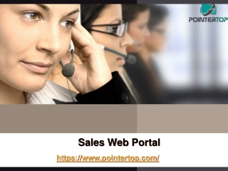 Sales web portal
