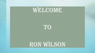 Ron Wilson