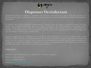 Dispenser Dezinfectant