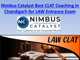 Best CLAT Coaching in Chandigarh for LAW Entrance Exam