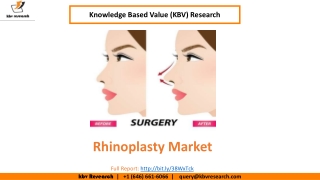 Rhinoplasty Market size is expected to reach $4.7 billion by 2025 - KBV Research