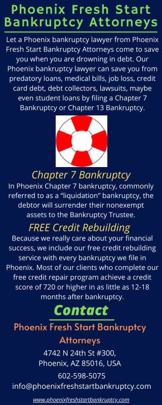 Phoenix Bankruptcy Lawyer