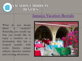 Jamaica Vacation Rentals