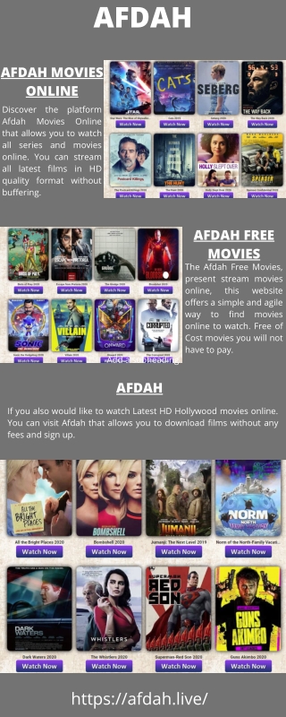 Stream Latest Hollywood HD Afdah Free Movies