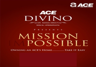 Ace Divino Greater Noida West - 2/3 BHK Residential Apartments