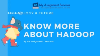 Basics Of Hadoop By Top Notch Assignment Help Experts