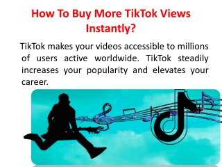 How To Buy More TikTok Views Instantly?