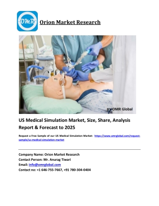 US Medical Simulation Market Trends, Size, Competitive Analysis and Forecast 2019-2025