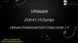 Latest VMware 2V0-41.19 Questions Answers 2020 | Valid 2V0-41.19  Dumps