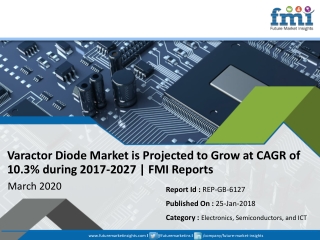 Varactor Diode Market is Poised to Register a 10.3% CAGR during 2017-2027 | FMI Reports