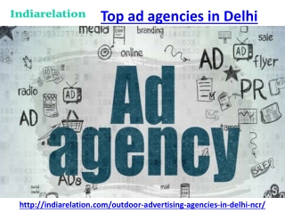 One of the top ad agencies in delhi