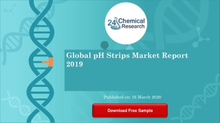 pH Strips Market Report 2019