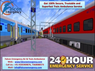 Train Ambulance from Patna to Delhi, Mumbai - Get Safely Transfer the Patient by Falcon Emergency
