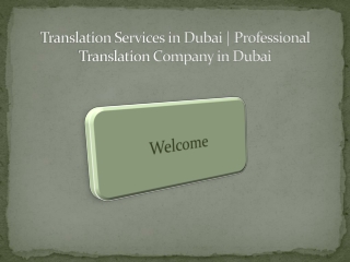 Technical Manual Translation Services Dubai