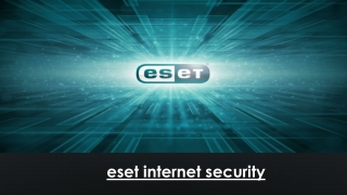 eset internet security