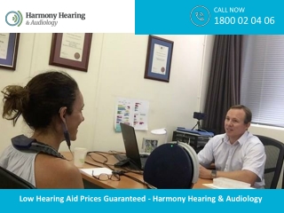 Low Hearing Aid Prices Guaranteed - Harmony Hearing & Audiology