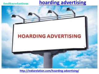 We are leading best hoarding advertising company