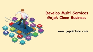 Build Multi service app like gojek
