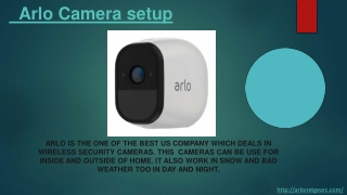 Arlo Camera Setup Pdf