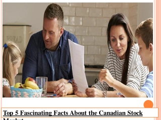 Top 5 Fascinating Facts About the Canadian Stock Market